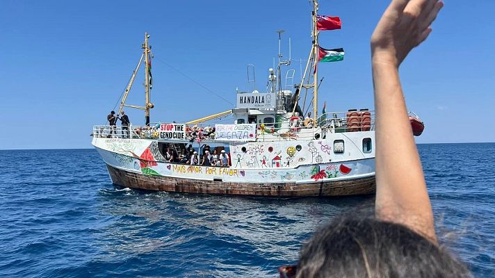 Fin de semana 24h - El Ejército de Israel intercepta el barco Handala de la Flotilla de la Libertad