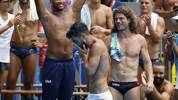 Natación - Carlos Gimeno hace historia con su plata en saltos de gran altura