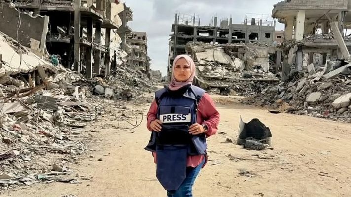 Fin de semana 24h - Huda Emad, la voz en español en la Franja de Gaza