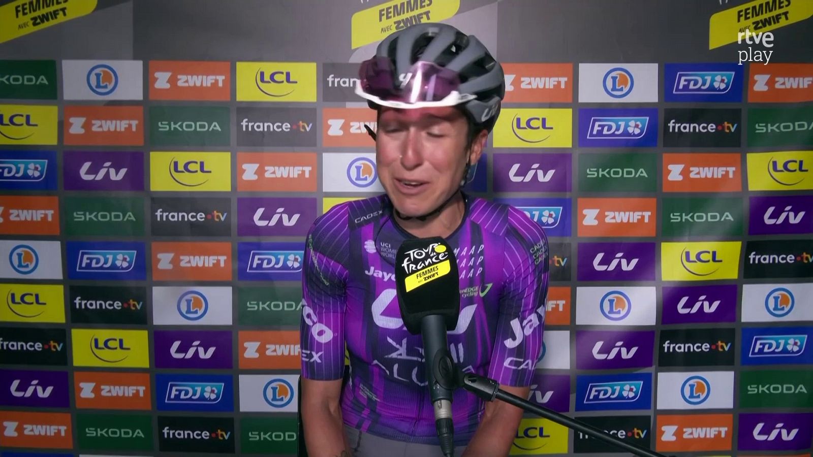 Mavi García, tras su victoria en el Tour: "Esto me da vida" | Ver