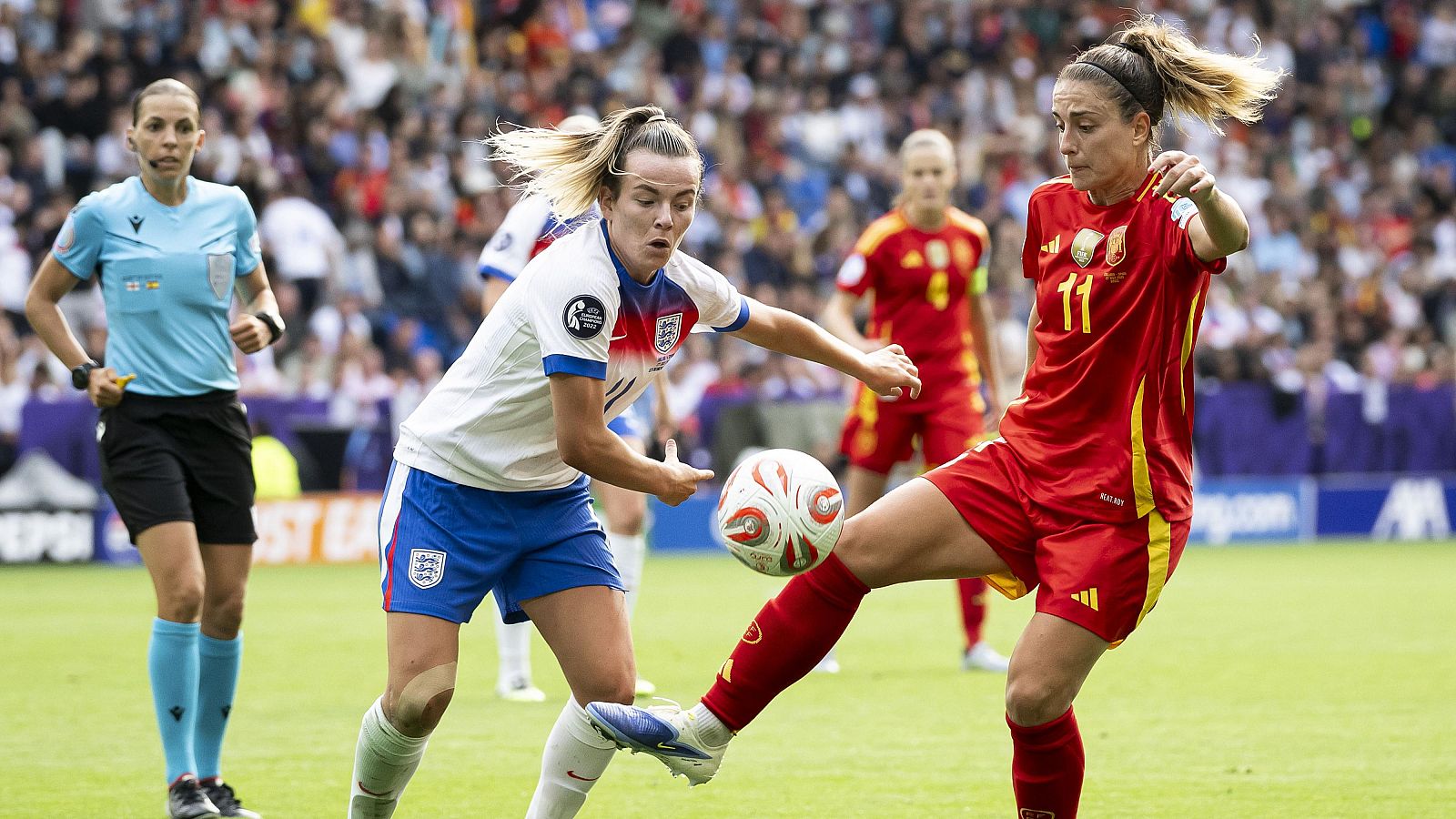 Resumen del España - Inglaterra, final de la Eurocopa femenina 2025