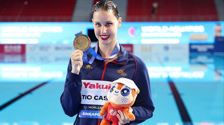 Natación - Iris Tió: "No me creía que los jueces me fueran a dar más puntuación que a China"