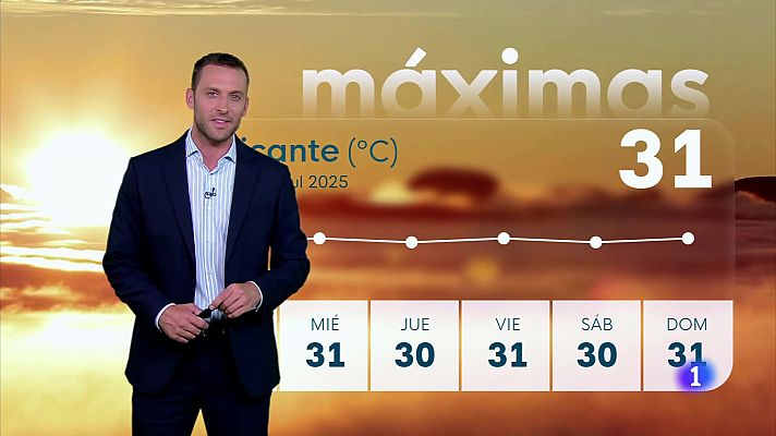 L'informatiu - Comunitat Valenciana - El Tiempo en la Comunitat Valenciana - 28/07/2025