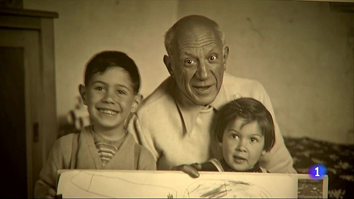 L'Informatiu - Paloma Picasso ret homenatge al seu germà Claude al Museu Picasso