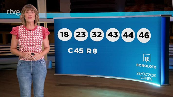 Loterías - Sorteo de la Bonoloto y Primitiva del 28/07/2025