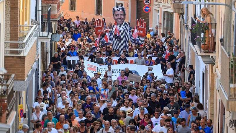 Catarroja acoge la novena manifestación contra Mazón - Telediario 2 | Ver