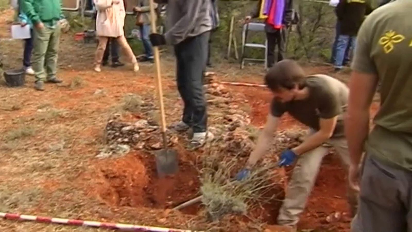 Exhumación de la fosa en Puerto del Temeroso (Calatañazor, Soria) | Ver ahora