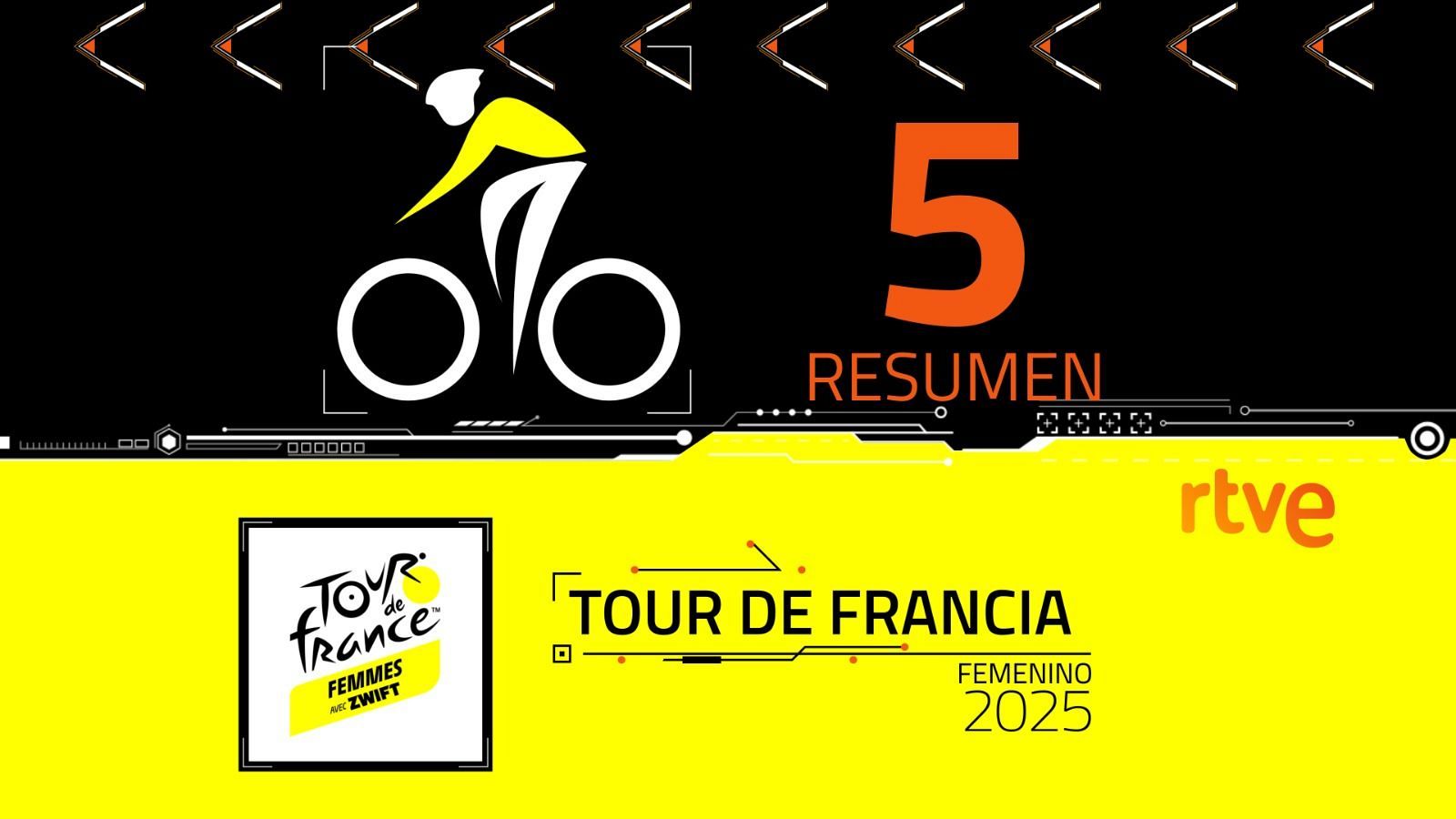 Tour femenino 2025 | Resumen de la etapa 5 | Ver