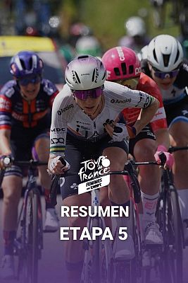 Tour de Francia - Resumen etapa 5ª del Tour femenino 2025