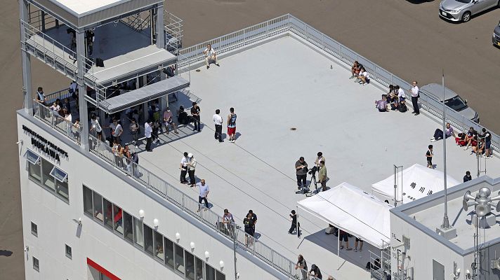 Telediario 1 - Japón, el país más expectante por la alerta de tsunami en el pacífico