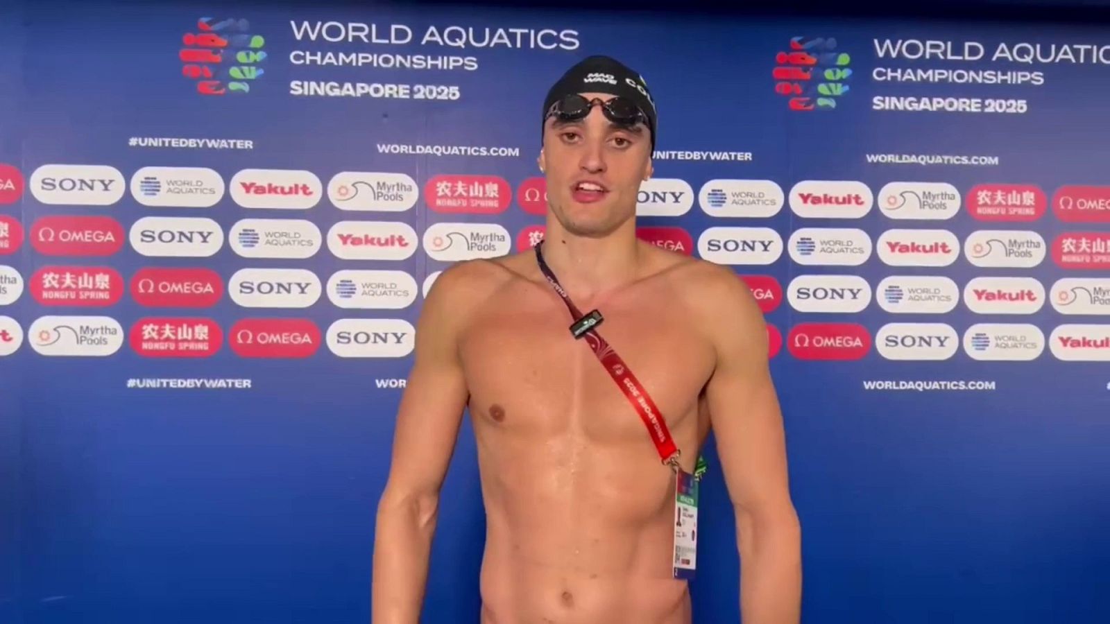 Carles Coll: "Sabía que el récord iba a caer" - Natación | Ver