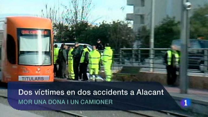 L'informatiu - Comunitat Valenciana - La Comunidad Valenciana en 2' - 17/01/13