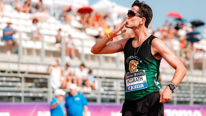Atletismo - Paul McGrath inaugura en 10k marcha el palmarés del Campeonato de España de atletismo 2025