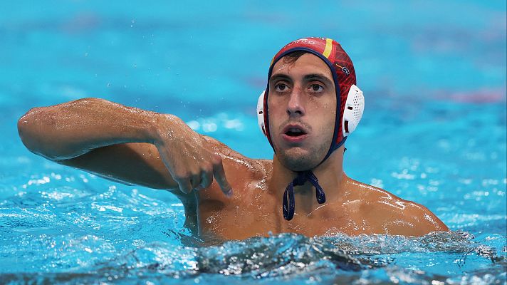 Los Deportes de La1 - Unai Aguirre, el portero la selección española waterpolo campeona del mundo: "Ha sido mi mejor torneo"