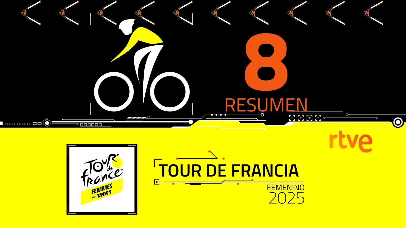 Tour femenino 2025 | Resumen de la etapa 8 | Ver