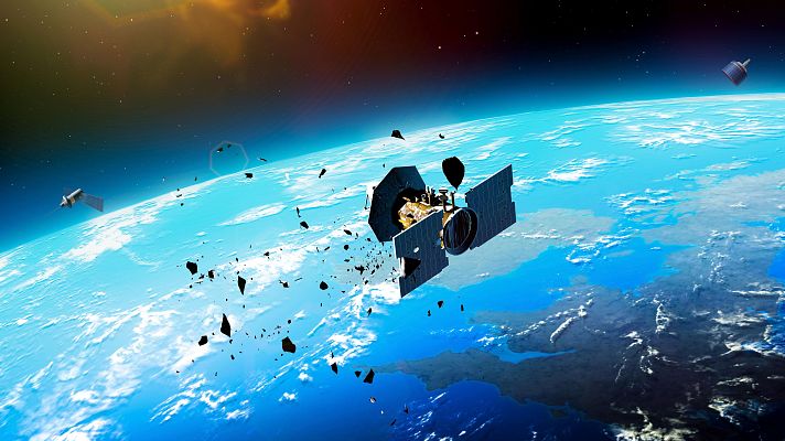 Telediario Fin de Semana - Vigilar la basura espacial para evitar colisiones