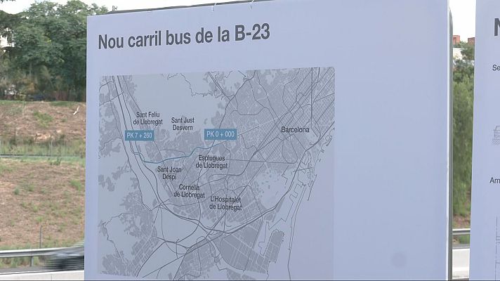 L'Informatiu - Nou carril bus de la B-23