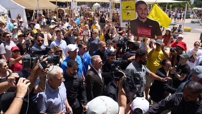 Fin de semana 24h - El enviado especial de EE.UU. se reúne con las familias de los rehenes en Gaza