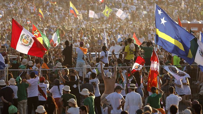 Telediario Fin de Semana - Jubileo de la juventud en Roma, primera vigilia con el papa León XIV
