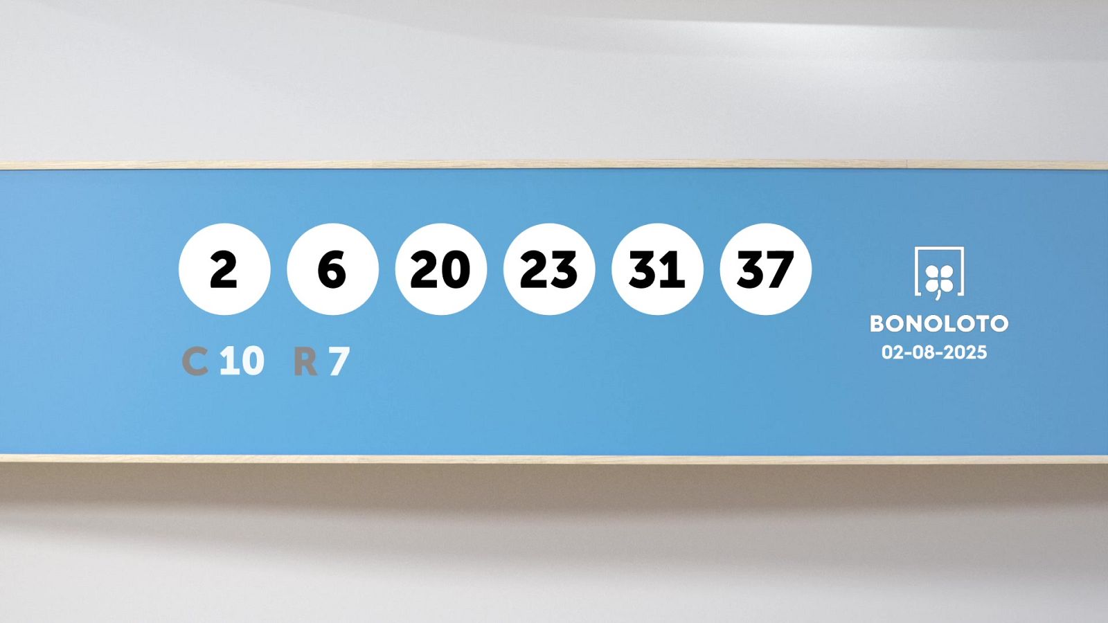 Sorteo de la Lotería Bonoloto del 02/08/2025 - Ver ahora