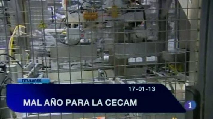 Noticias de Castilla-La Mancha - Castilla-La Mancha en 2'-17/01/13