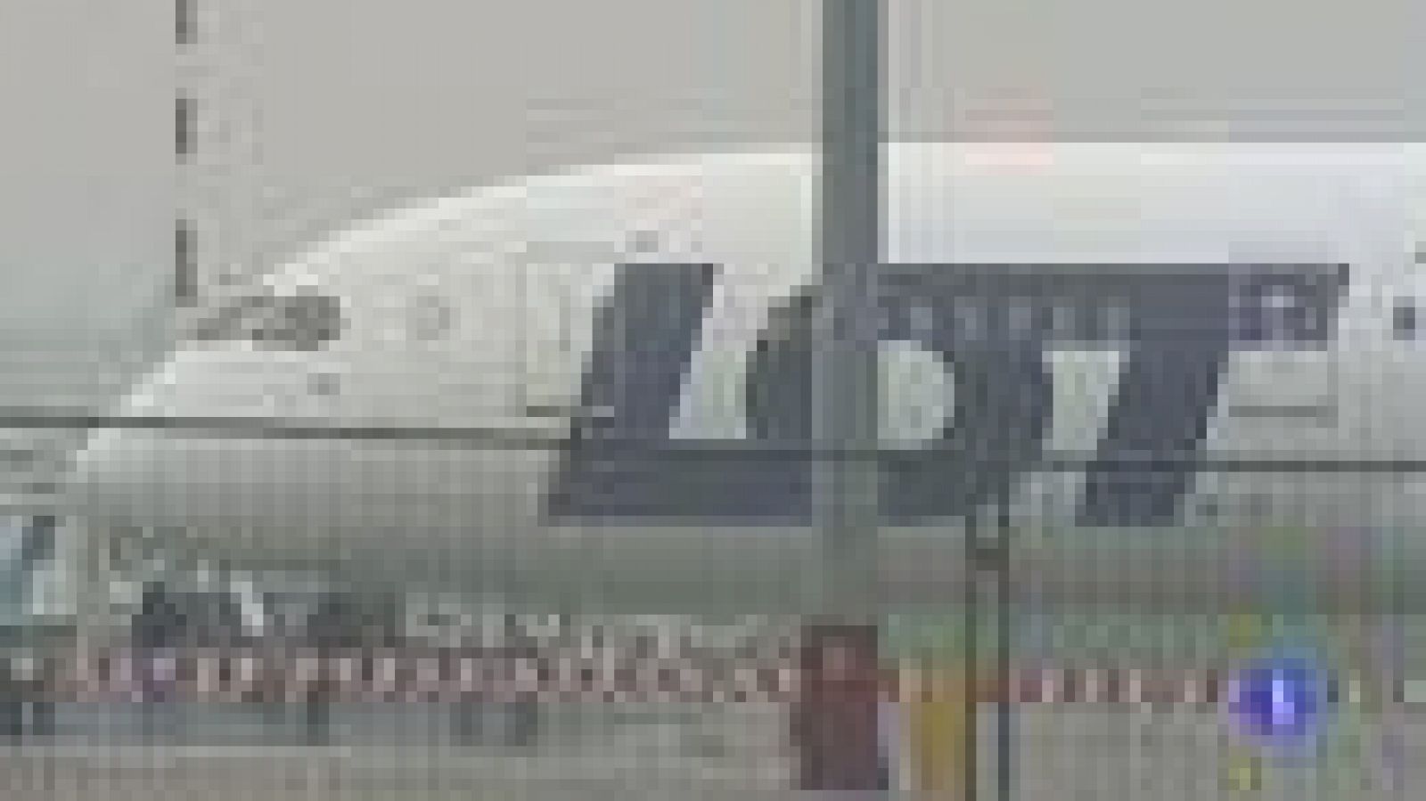 Los aviones 787 de boeing fuera del espacio aéreo