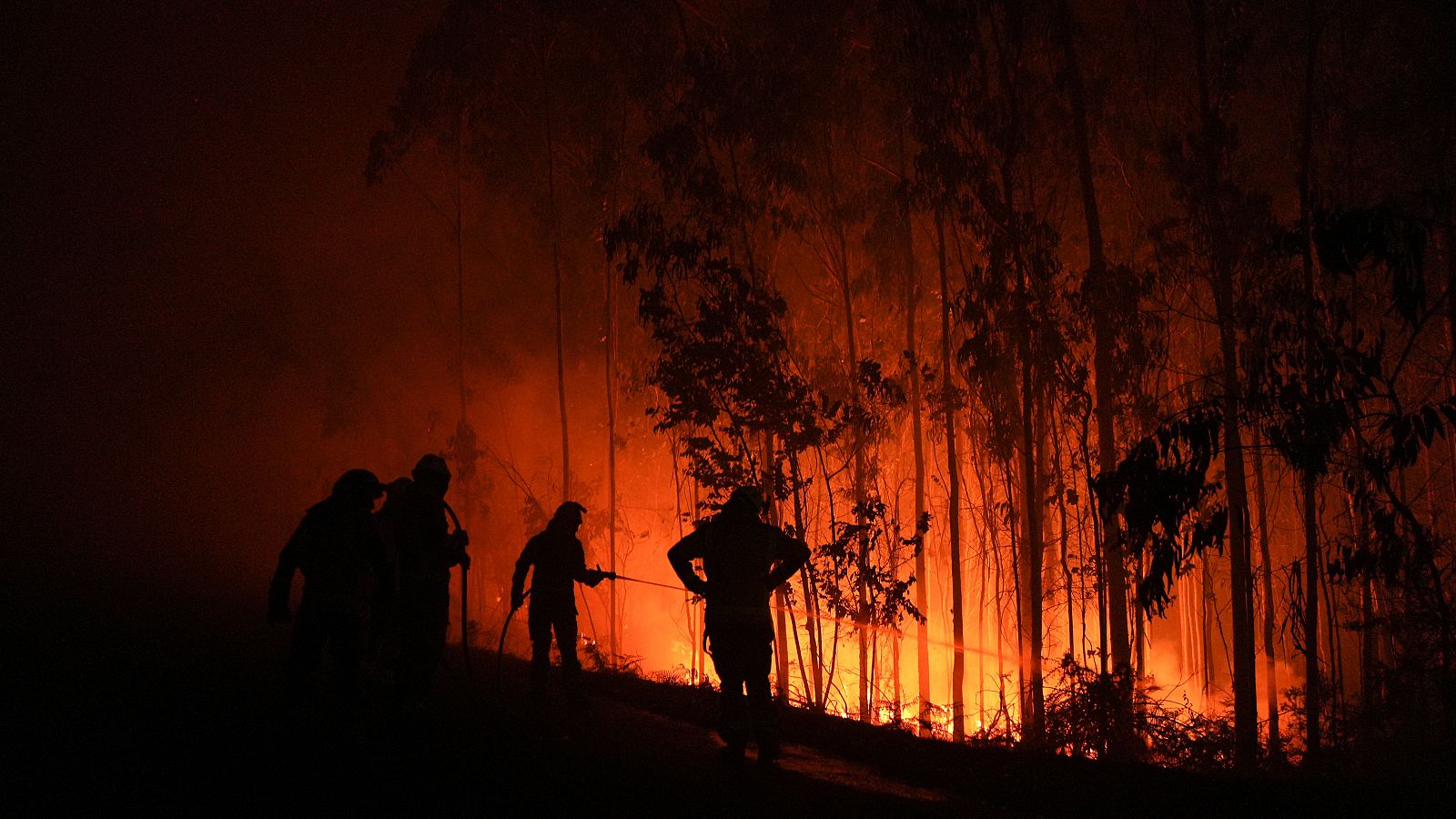 Tres fuegos activos en Ponteceso, A Coruña | Ver