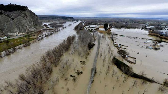 Telediario 1 - Temporal en el norte