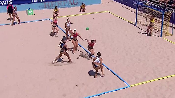 Balonmano - Balonmano Playa - Campeonato de España. Final Femenina
