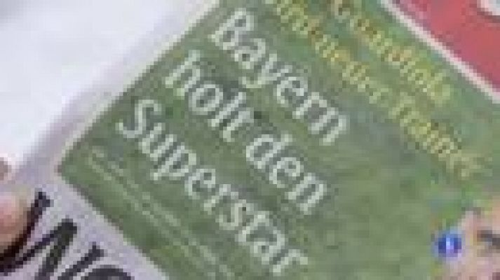 Telediario 1 - Guardiola acapara portadas en Alemania