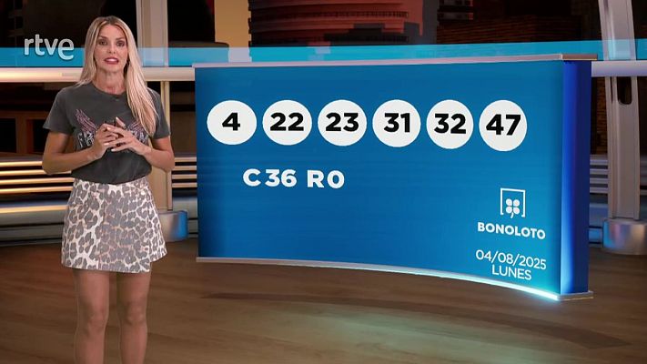 Loterías - Sorteo de la Bonoloto y Primitiva del 04/08/2025