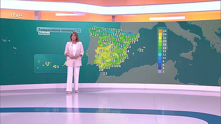 El tiempo - Las temperaturas aumentarán en la mayor parte del país