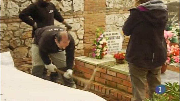 Noticias de Castilla-La Mancha - Exhumación de restos de Timoteo Mendieta Alcalá en Guadalajara
