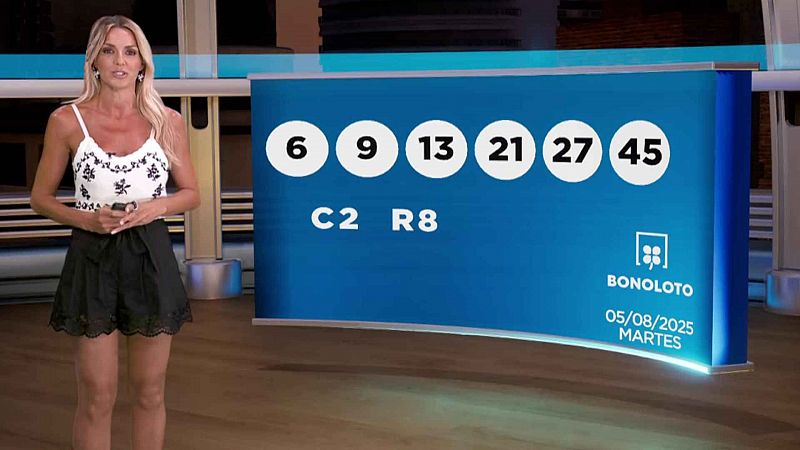 Sorteo de la Bonoloto y Euromillones: 05/08/2025 - Loteras | Ver