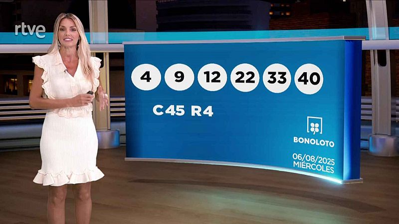 Sorteo de la Bonoloto: 06/08/25 - Loteras | Ver
