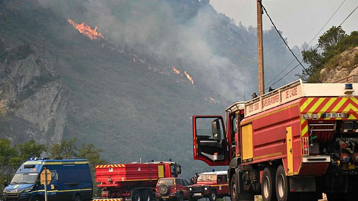 Informativo 24h - El megaincendio de Francia continúa avanzando, pero se ralentiza