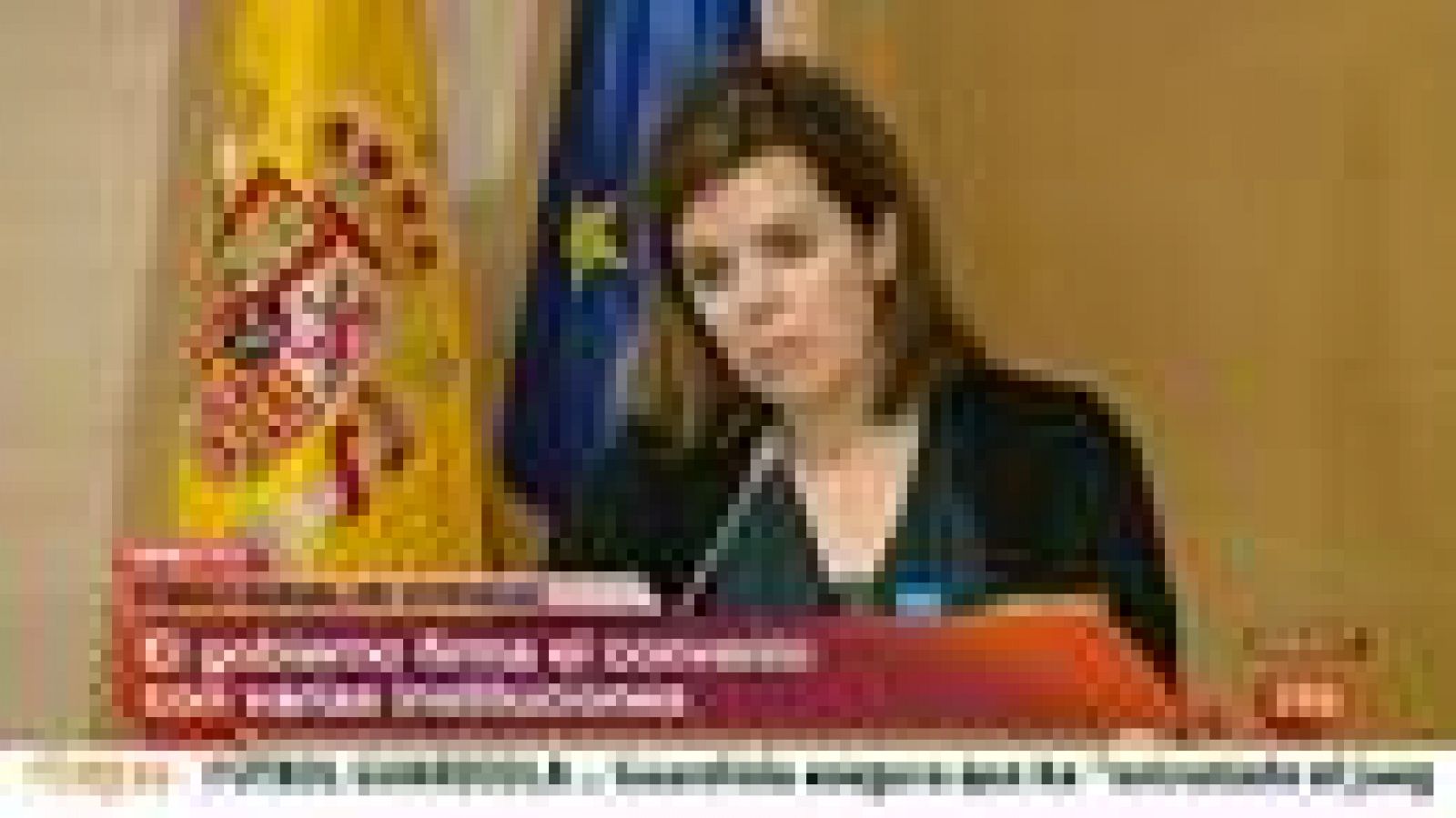 Sáenz de Santamaría destaca que el fondo social de alquiler nace para dar una "segunda oportunidad" a las familias desahuciadas