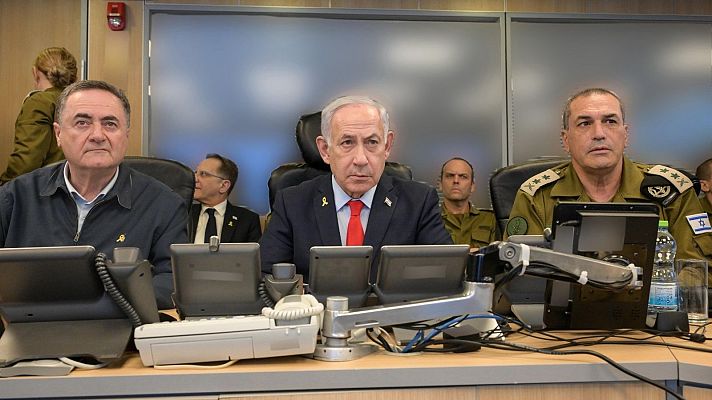 Telediario 1 - El gabinete de seguridad de Netanyahu debate la ocupación total de Gaza pese a la oposición militar