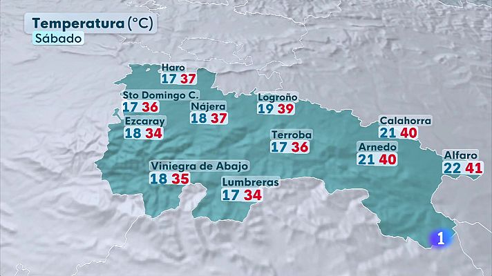 Informativo Telerioja - El tiempo en la rioja - 08-08-2025