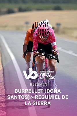 Resumen etapa cuatro de la Vuelta a Burgos