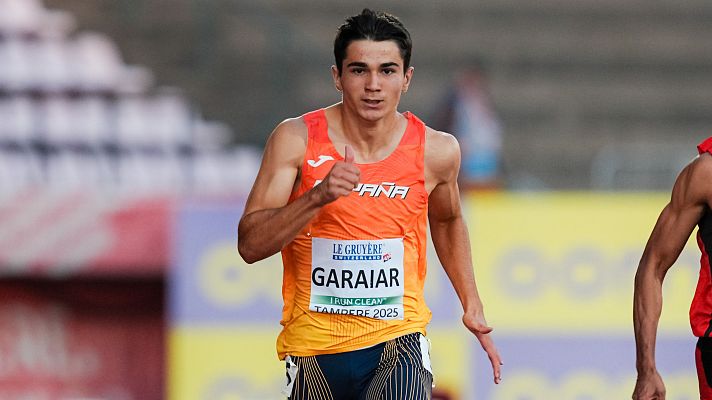 Atletismo - Ander Garaiar, promesa de la velocidad española, oro en el Europeo sub-20