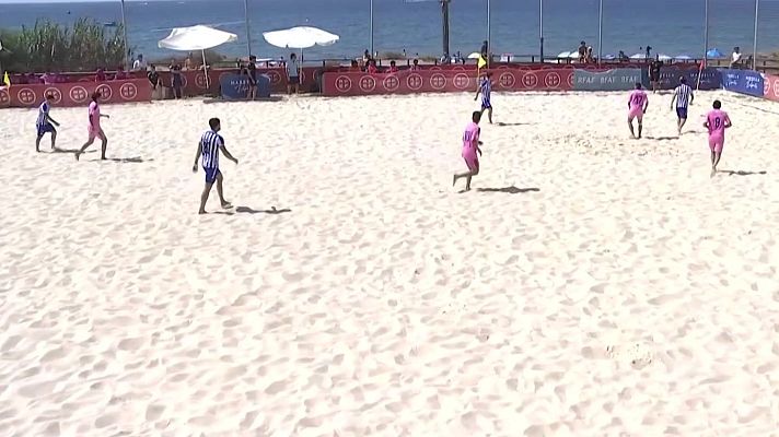 Fútbol  Playa - Liga Masculina.  6ª Jornada: CD Enpie Málaga Fútbol Playa - Fútbol Playa Huelva CD