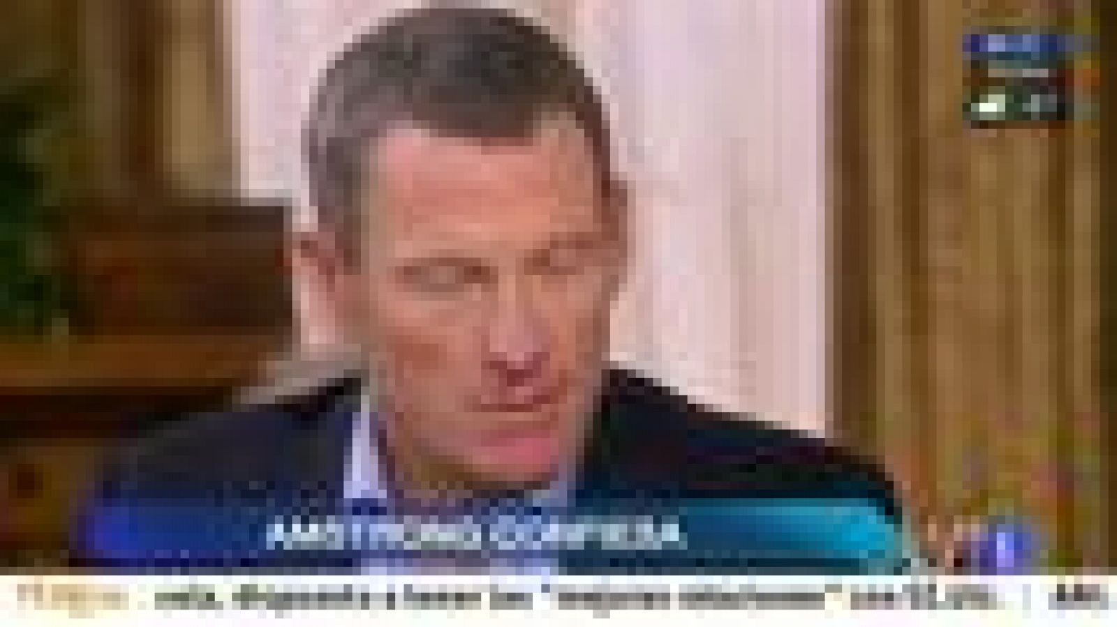 Telediario 1: Armstrong confiesa su dopaje: "Es imposible ganar siete tours sin doparse" | RTVE Play