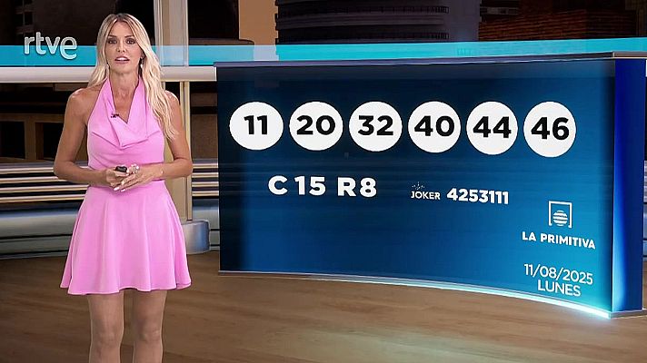Loterías - Sorteo de la Bonoloto y Primitiva del 11/08/2025