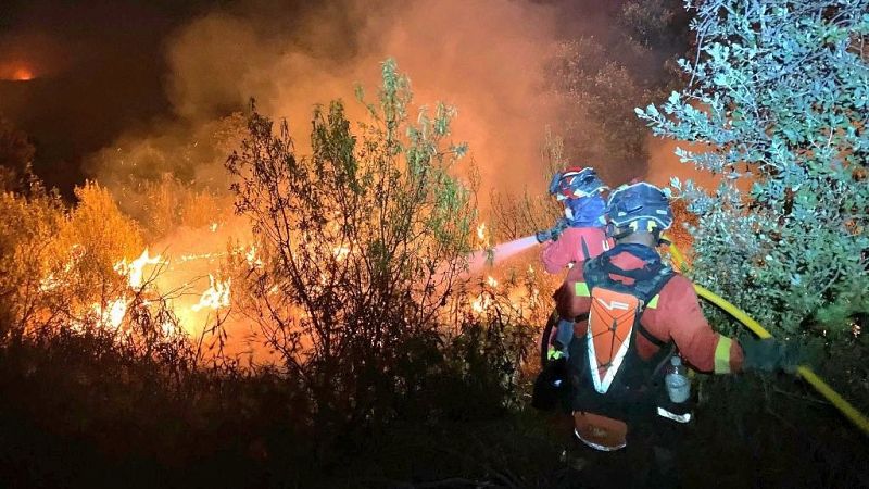 El incendio de Tres Cantos, Madrid, está perimetrado | Ver