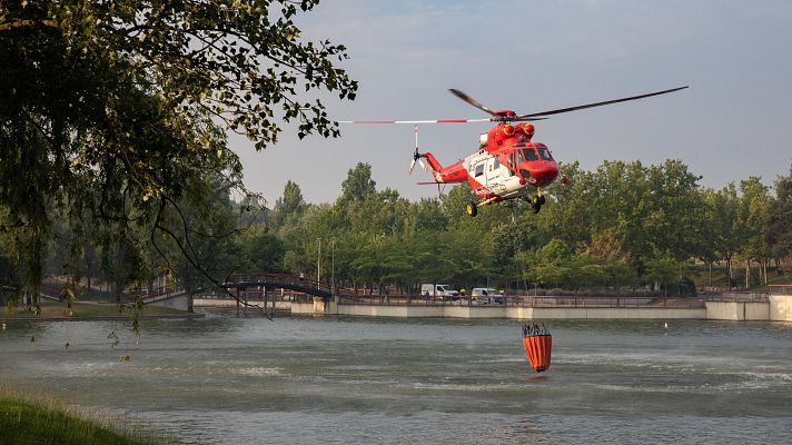 La hora de La 1 - El incendio de Tres Cantos se cobra su primera víctima mortal y ya está perimetrado