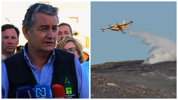 La tarde en 24h - Incendio en Tarifa: los evacuados podrían volver a sus casas este martes, según el consejero de la presidencia de la Junta de Andalucía