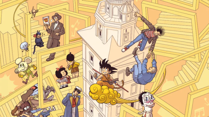 Telediario 1 - El festival de cómics Viñetas desde o Atlántico vuelve a llenar A Coruña de lectores