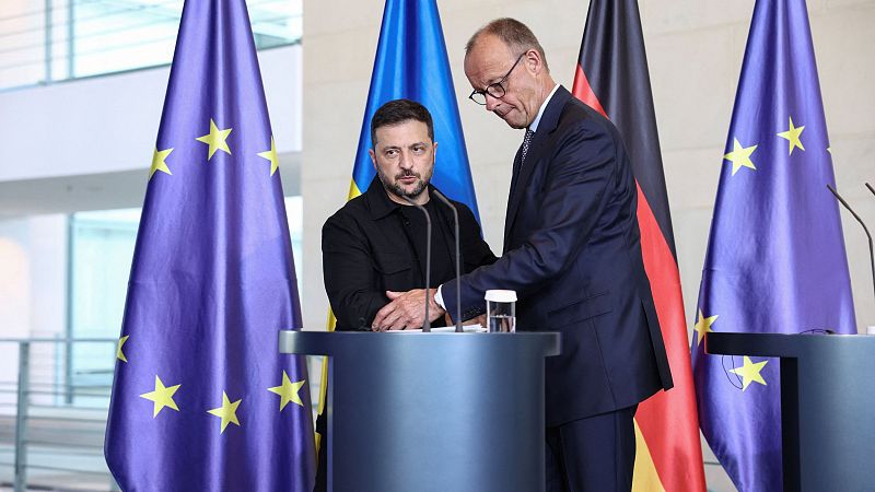 La UE y Zelenski presionan a Trump para que no ceda ante Putin | Ver