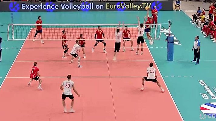 Voleibol - Preeuropeo masculino: España - Suiza
